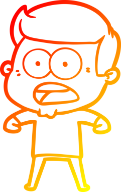 İnsan tarafından çizilmiş bir çizgi film karakteri.