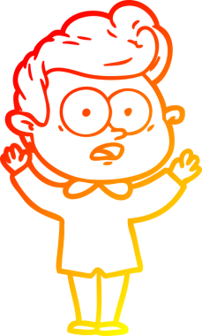 İnsan tarafından çizilmiş bir çizgi film karakteri.