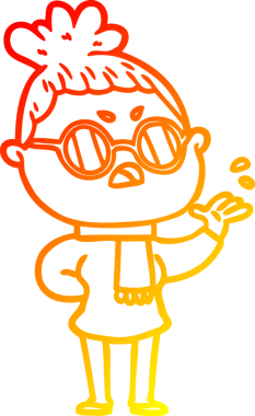 Bir insan tarafından çizilmiş kızgın bir karikatür çizimi.