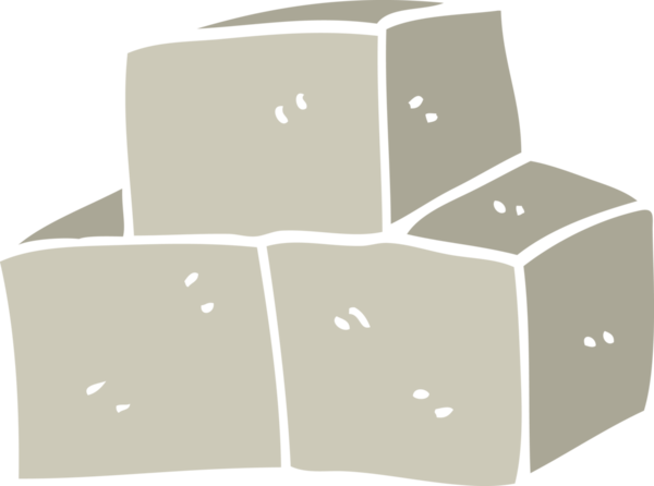 bir insan tarafından çizilmiş karikatür esinti blokları