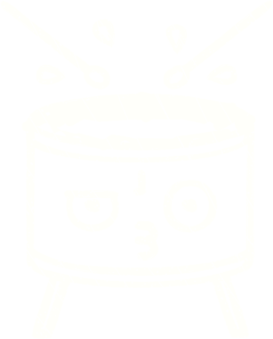 Bir insan tarafından çizilen Davul Tebeşiri Vurma