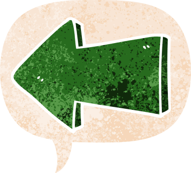 bir insan tarafından çizilmiş grunge ile konuşma balonu ile çizgi film sıkıntılı retro desen