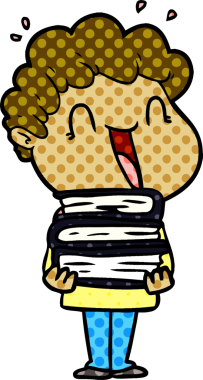 Bir insan tarafından çizilmiş mutlu bir adam.