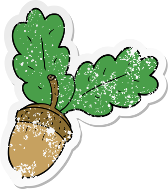 Bir insan tarafından çizilmiş karikatür palamudu.