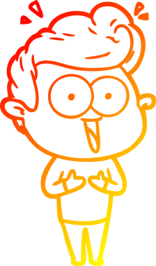 İnsan tarafından çizilmiş bir çizgi film karakteri.