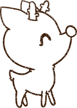 Bir insan tarafından çizilmiş ren geyiği kömürü.