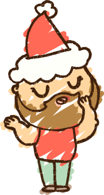 Bir insan tarafından çizilen Noel Adam Tebeşiri