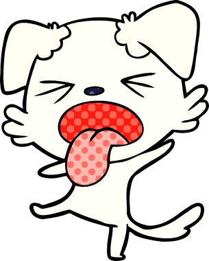 Bir insan tarafından çizilmiş iğrenç bir çizgi film.