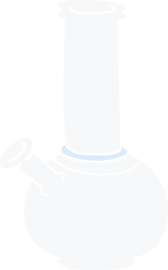 Bir insan tarafından çizilmiş karikatür nargilesi.