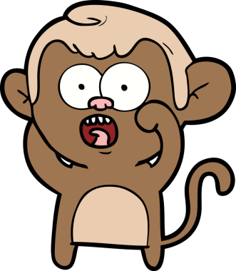 Bir insan tarafından çizilmiş bir karikatür.