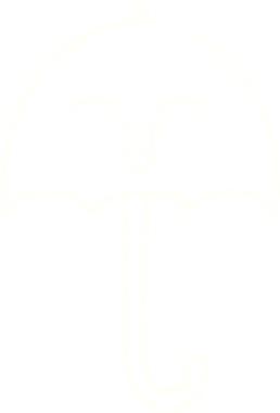 Bir insan tarafından çizilen Şemsiye Tebeşiri