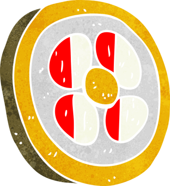 bir insan tarafından çizilmiş ortaçağ kalkanı.