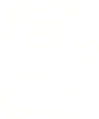 El sallayan Ayı Tebeşiri Bir insan tarafından çizilmiş