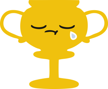 Bir insan tarafından çizilen kupanın düz renkli retro karikatürü