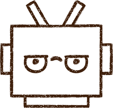 Robot Baş Kömür Bir insan tarafından çizilmiş