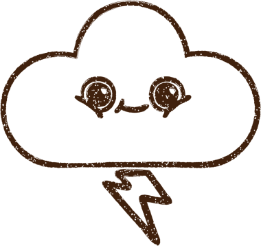 Bir insan tarafından çizilen Gök Gürültüsü Bulutu Kömürü