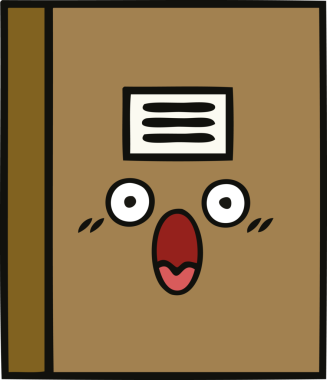 Bir insan tarafından çizilmiş güzel bir defter karikatürü.