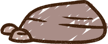 Bir insan tarafından çizilen Kayalık Tebeşir Çizimi