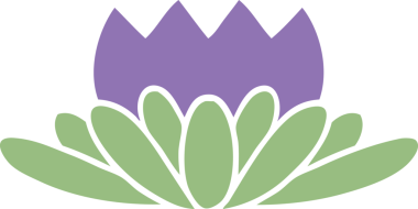 Bir insan tarafından çizilmiş bir çiçeğin düz renkli retro karikatürü