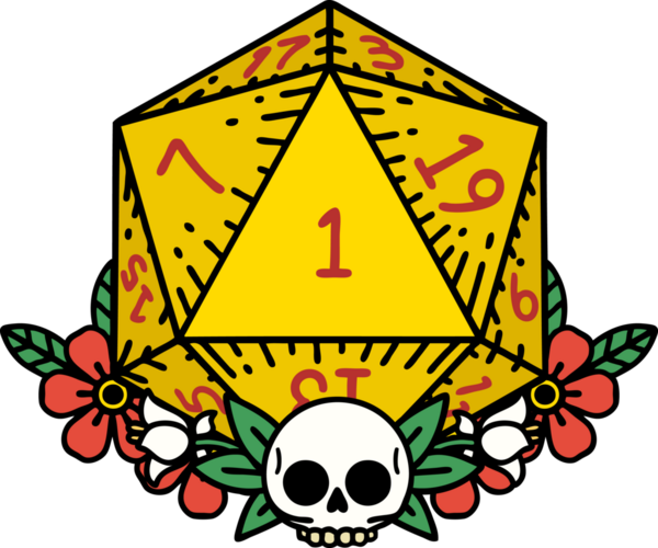 Retro Dövme Tarzı Doğal Zarlar Bir insan tarafından çizilmiş çiçek elementleri ile yuvarlanır