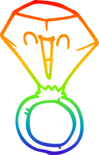 gökkuşağı gradyan çizgi çizimi bir insan tarafından çizilmiş mutlu yüz yüzüğü