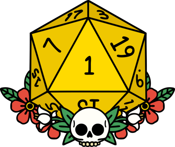 Retro Dövme Tarzı Doğal Zarlar Bir insan tarafından çizilmiş çiçek elementleri ile yuvarlanır