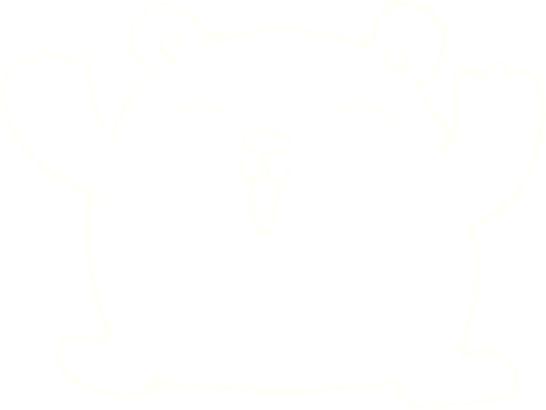 Bir insan tarafından çizilen Kutup Ayısı Tebeşiri