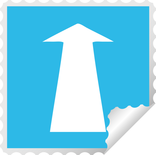 Bir insan tarafından çizilmiş kare soyulmuş tuhaf çizgi film oku.