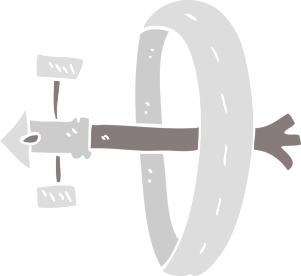 Bir insan tarafından çizilmiş uzay istasyonunun düz renk çizimi
