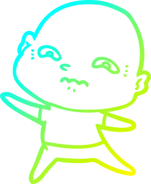 Bir insan tarafından çizilmiş, karikatür çizimi.