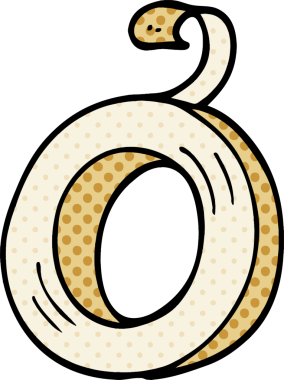 Bir insan tarafından çizilmiş karalama bandı.