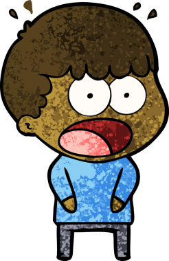 Bir insan tarafından çizilmiş bir karikatür.