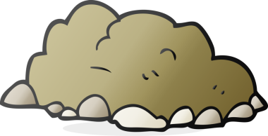 Bir insan tarafından çizilmiş serbest çizgi film yığını.