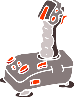 Bir insan tarafından çizilmiş düz renk çizim çizimi.