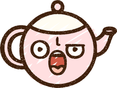 Bir insan tarafından çizilen Çaydanlık Tebeşiri