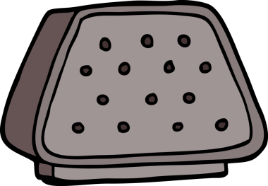 bir insan tarafından çizilmiş çizgi film karalama masaüstü interkom