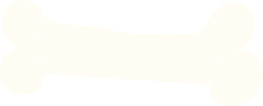 Bir insan tarafından çizilmiş kemiğin düz renk çizimi