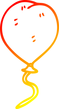 Bir insan tarafından çizilmiş karikatür balonunun sıcak çizgi çizimi