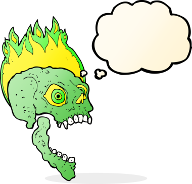 Bir insan tarafından çizilmiş karikatür