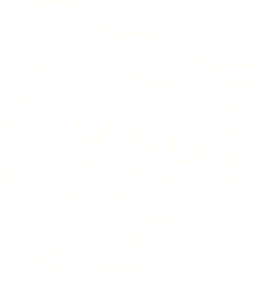 Bir insan tarafından çizilen Mutlu Kedi Tebeşiri