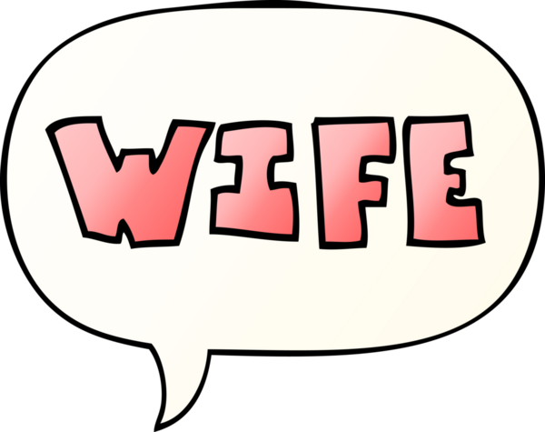 bir insan tarafından çizilmiş yumuşak eğimli konuşma baloncuklu çizgi film kelimesi