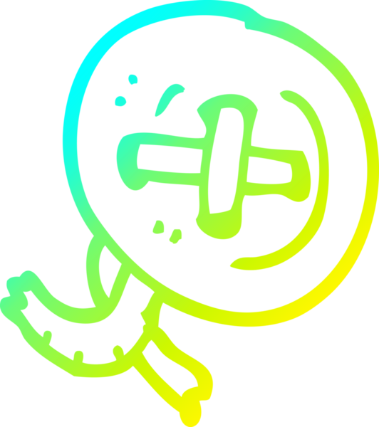 Bir insan tarafından çizilmiş eski bir karikatür çizgi çizimi