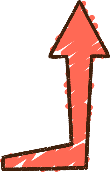 Yassı Ok Tebeşiri Bir insan tarafından çizilmiş