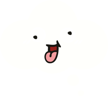 Bir insan tarafından çizilen düşünce baloncuğunun düz renkli retro karikatürü