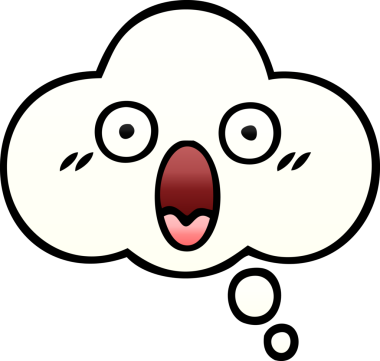 Bir insan tarafından çizilen düşünce baloncuğunun gölgeli çizimi