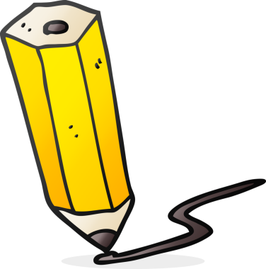 Bir insan tarafından çizilmiş el yazısıyla çizilmiş kalem karalaması.