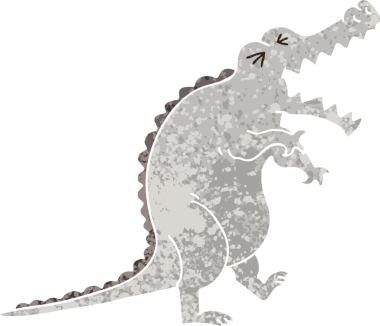 Bir insan tarafından çizilmiş tuhaf bir çizim çizimi.