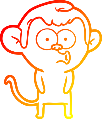 Bir insan tarafından çizilmiş sıcak çizgi çizgi çizgi çizimi.