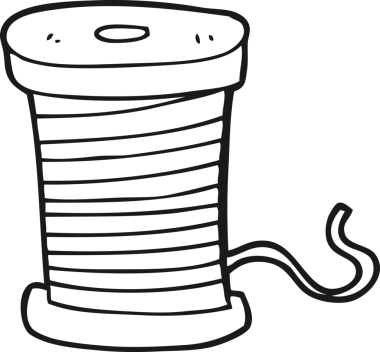 Bir insan tarafından çizilmiş siyah beyaz bir çizgi film.