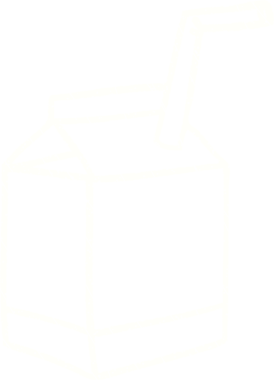 Bir insan tarafından çizilmiş portakal suyu tebeşiri.